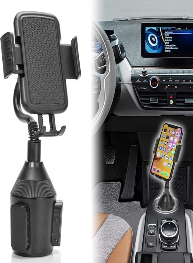 Suction Cup Holder Phone Mount Car 360° Rotating,Universal Ball Head Arm for Phone Car Holder Video Recording Vlog Ballhead Magic Arm Cell Phone for Car Dashboard Windshield Vehicle Sunroof (B)
